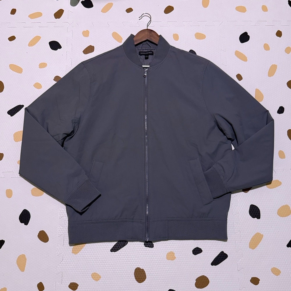 Banana Republic zip hp bomber jacket